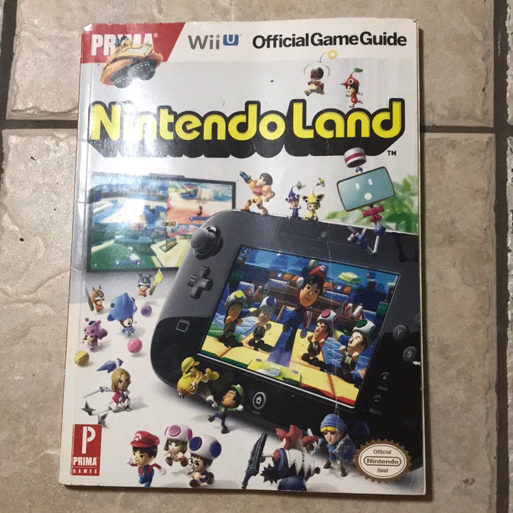 “NINTENDO LAND” OFFICIAL GAME GUIDE”!